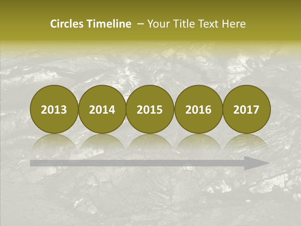 Island Mauna Lava PowerPoint Template