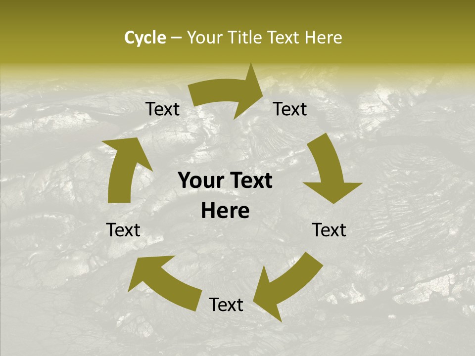 Island Mauna Lava PowerPoint Template