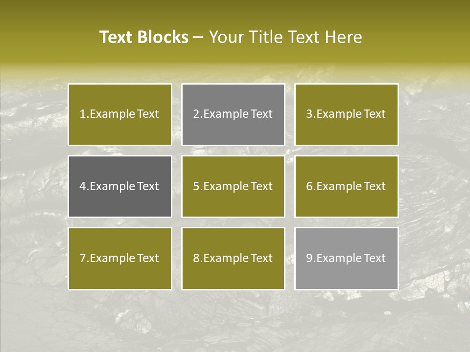 Island Mauna Lava PowerPoint Template