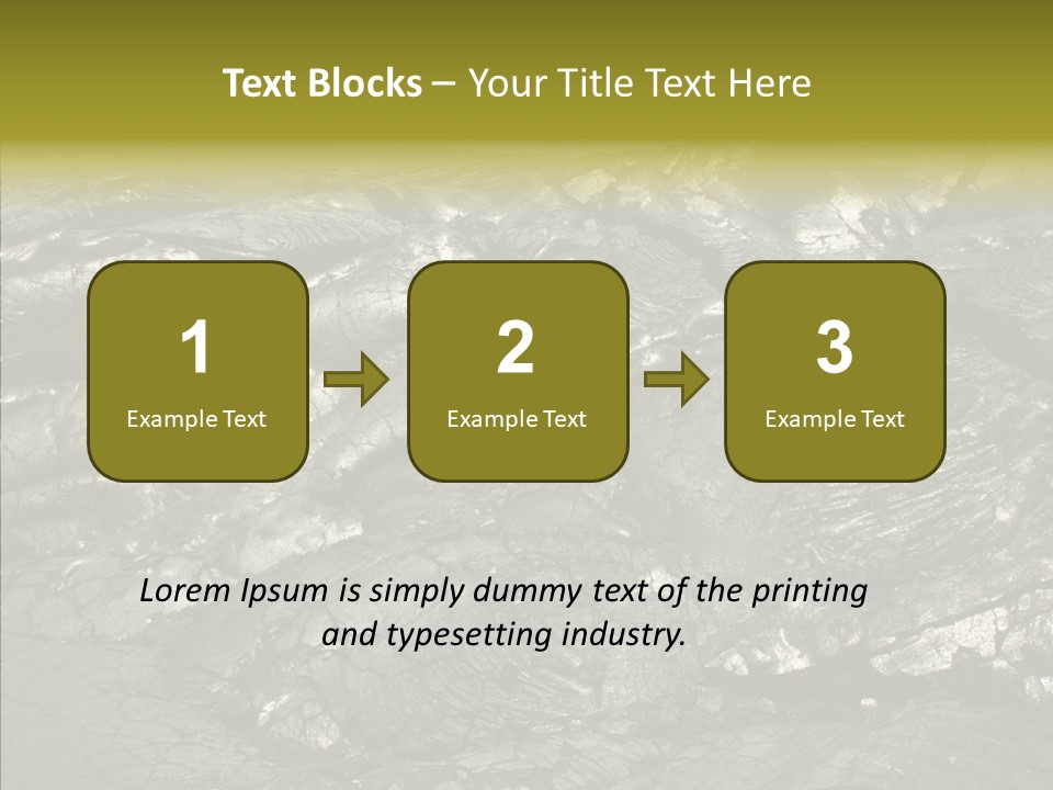 Island Mauna Lava PowerPoint Template