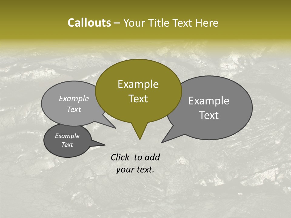 Island Mauna Lava PowerPoint Template