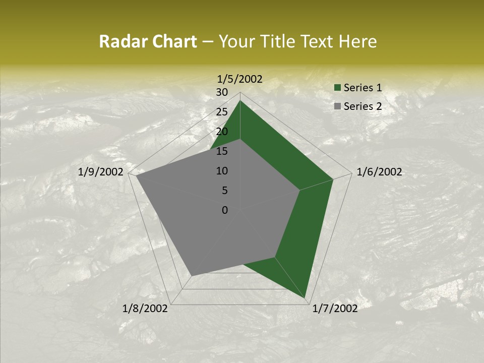 Island Mauna Lava PowerPoint Template