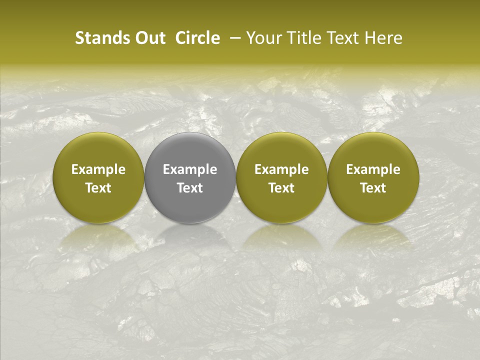 Island Mauna Lava PowerPoint Template