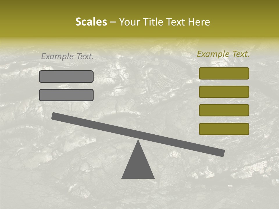 Island Mauna Lava PowerPoint Template