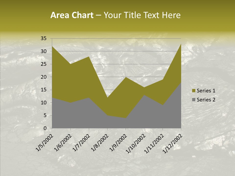 Island Mauna Lava PowerPoint Template