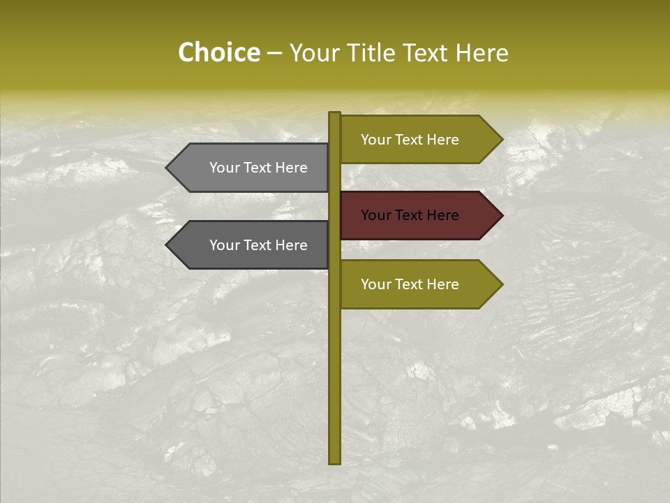 Island Mauna Lava PowerPoint Template