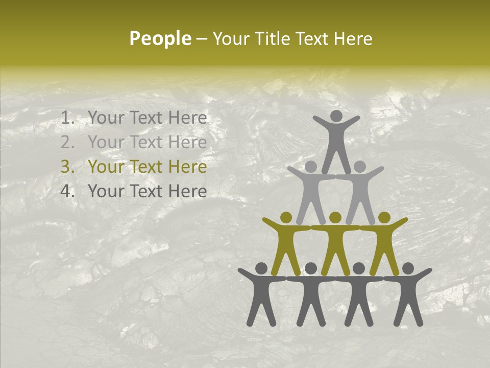 Island Mauna Lava PowerPoint Template