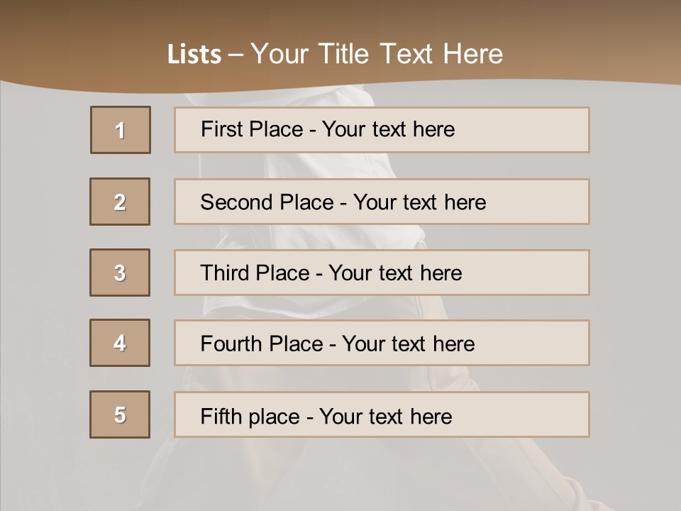 Sport Beat Style PowerPoint Template
