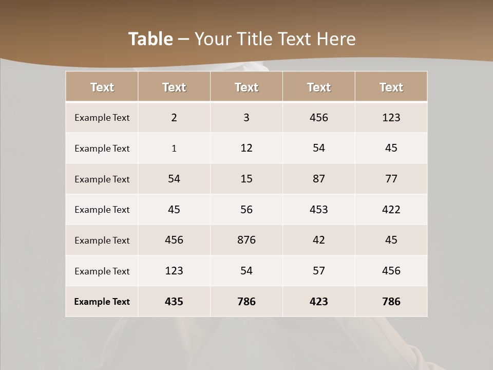 Sport Beat Style PowerPoint Template