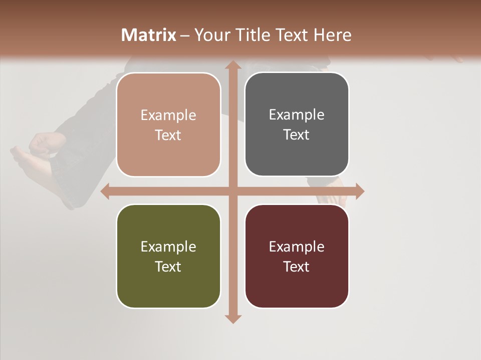 Looking Men Business PowerPoint Template