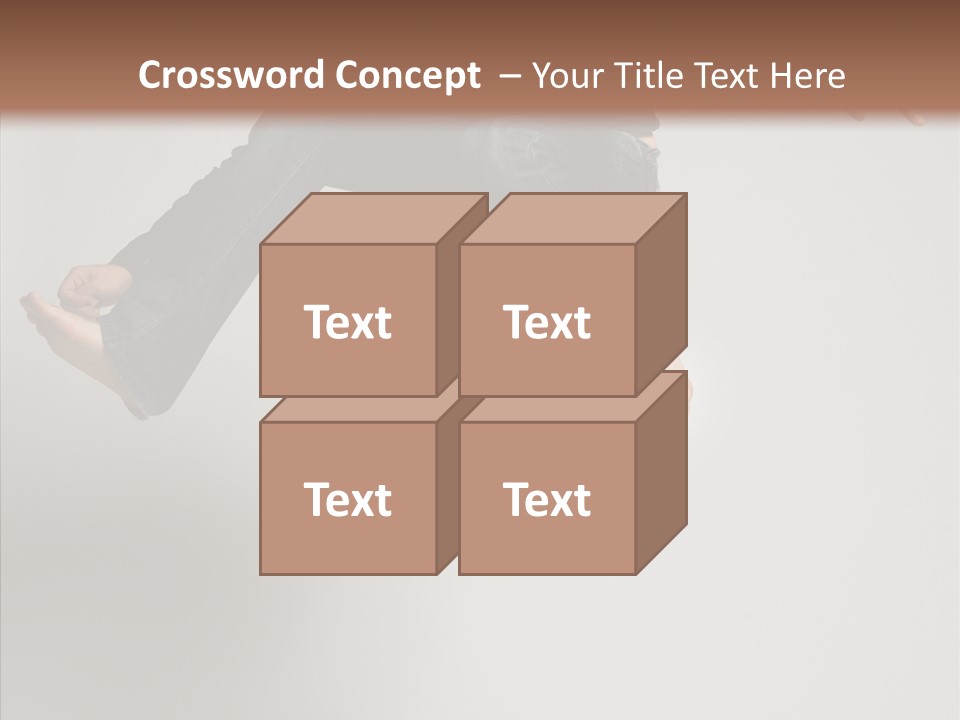 Looking Men Business PowerPoint Template