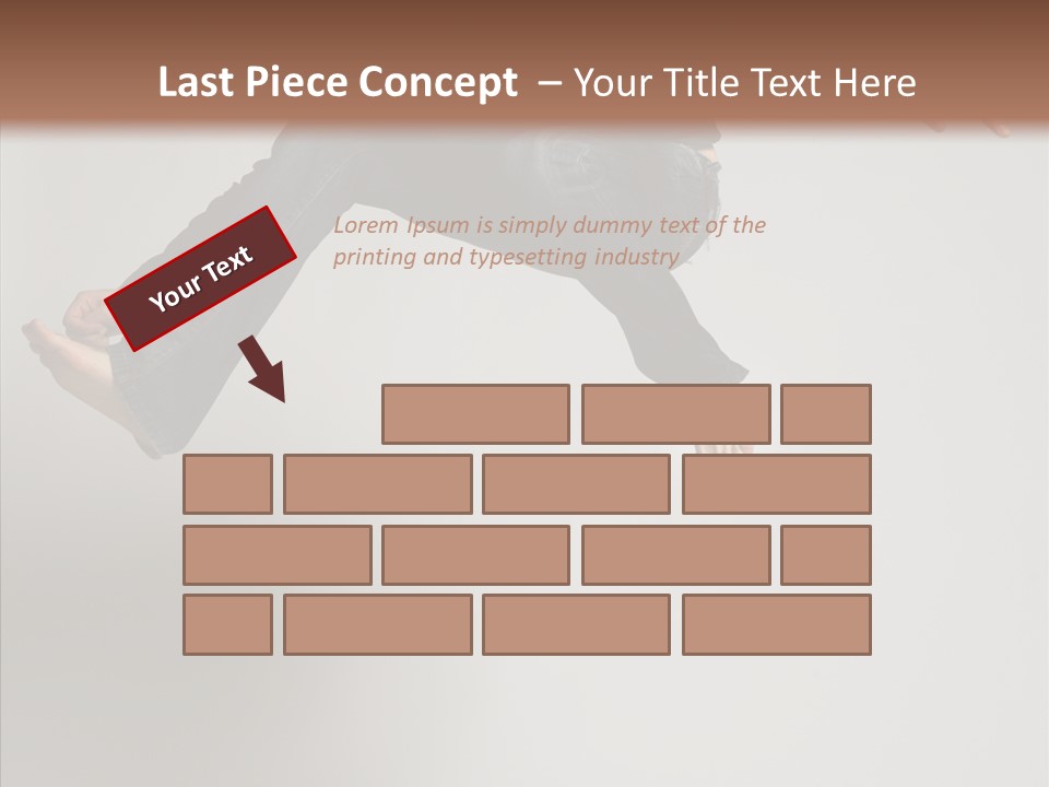 Looking Men Business PowerPoint Template