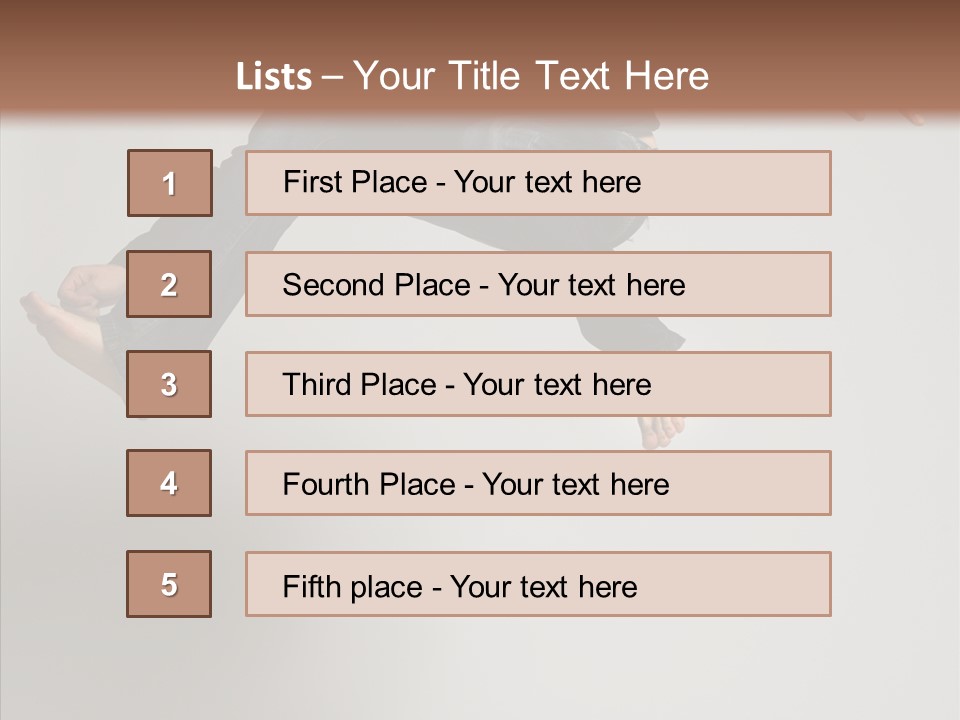 Looking Men Business PowerPoint Template