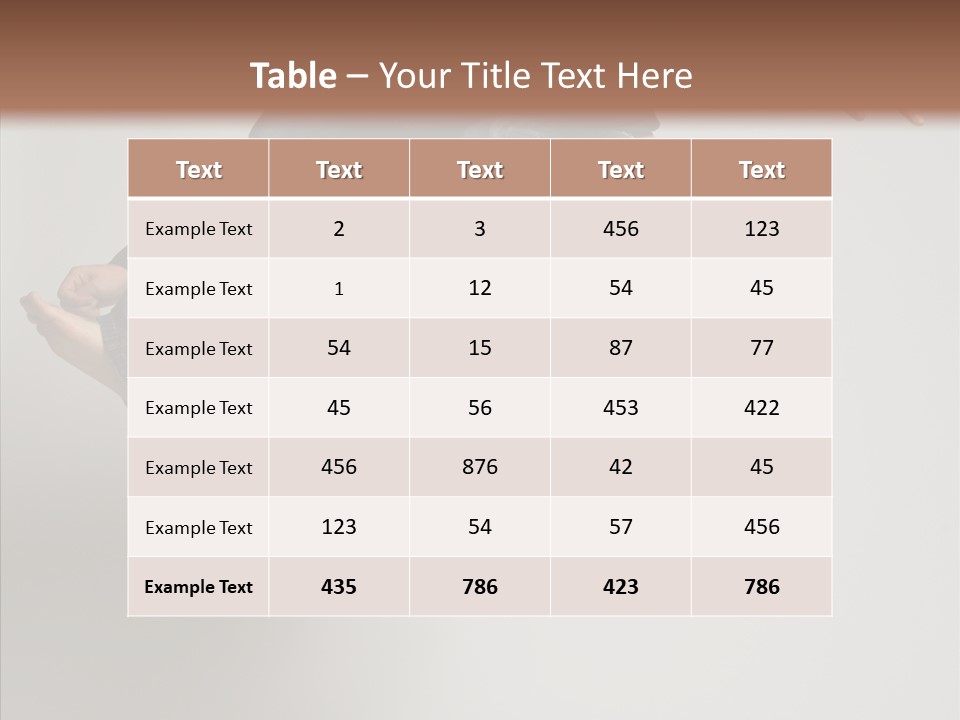 Looking Men Business PowerPoint Template