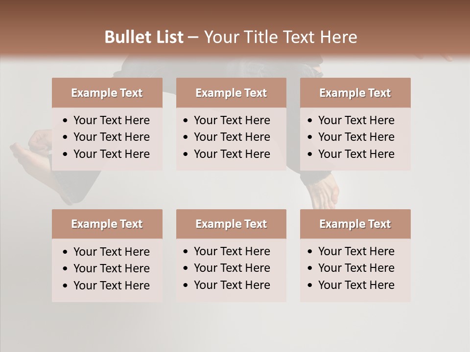 Looking Men Business PowerPoint Template