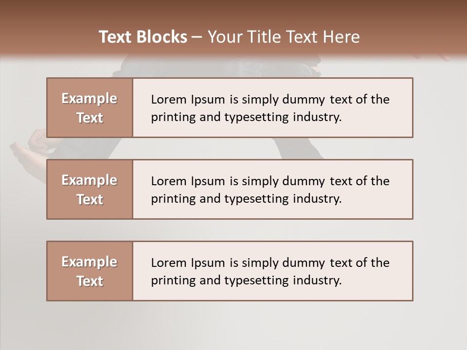 Looking Men Business PowerPoint Template