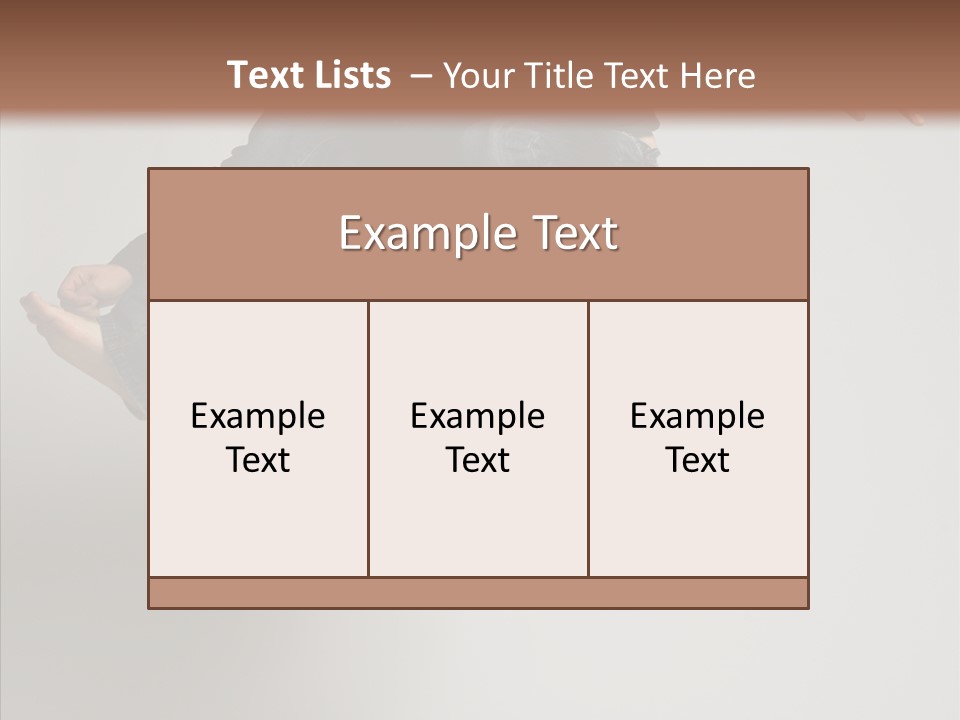 Looking Men Business PowerPoint Template