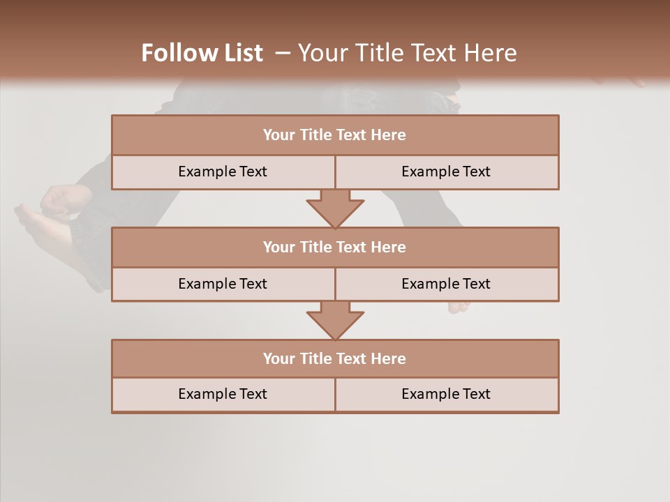 Looking Men Business PowerPoint Template