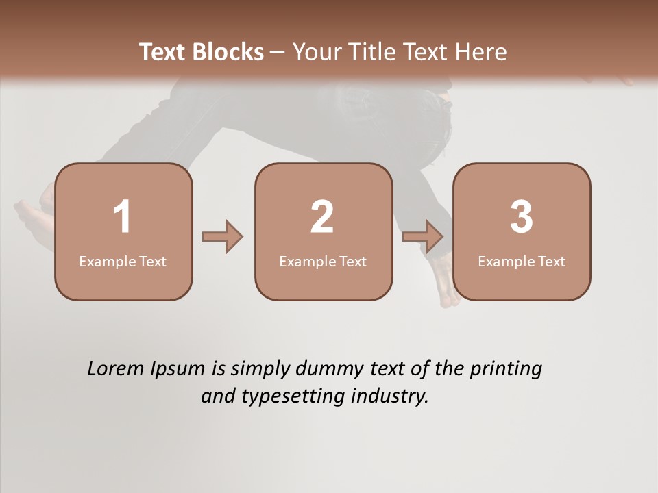 Looking Men Business PowerPoint Template
