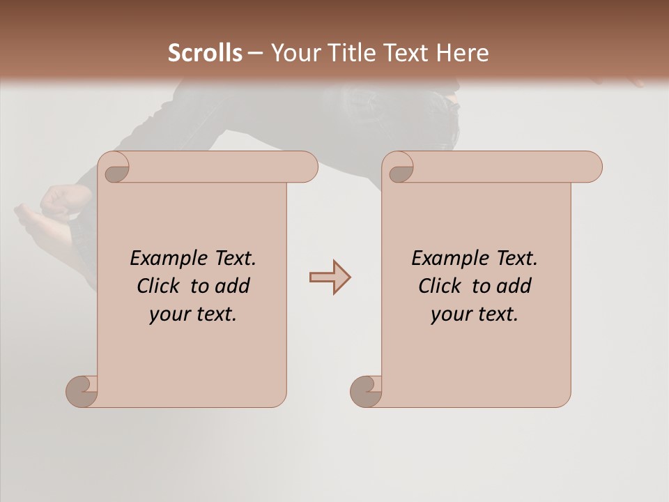 Looking Men Business PowerPoint Template