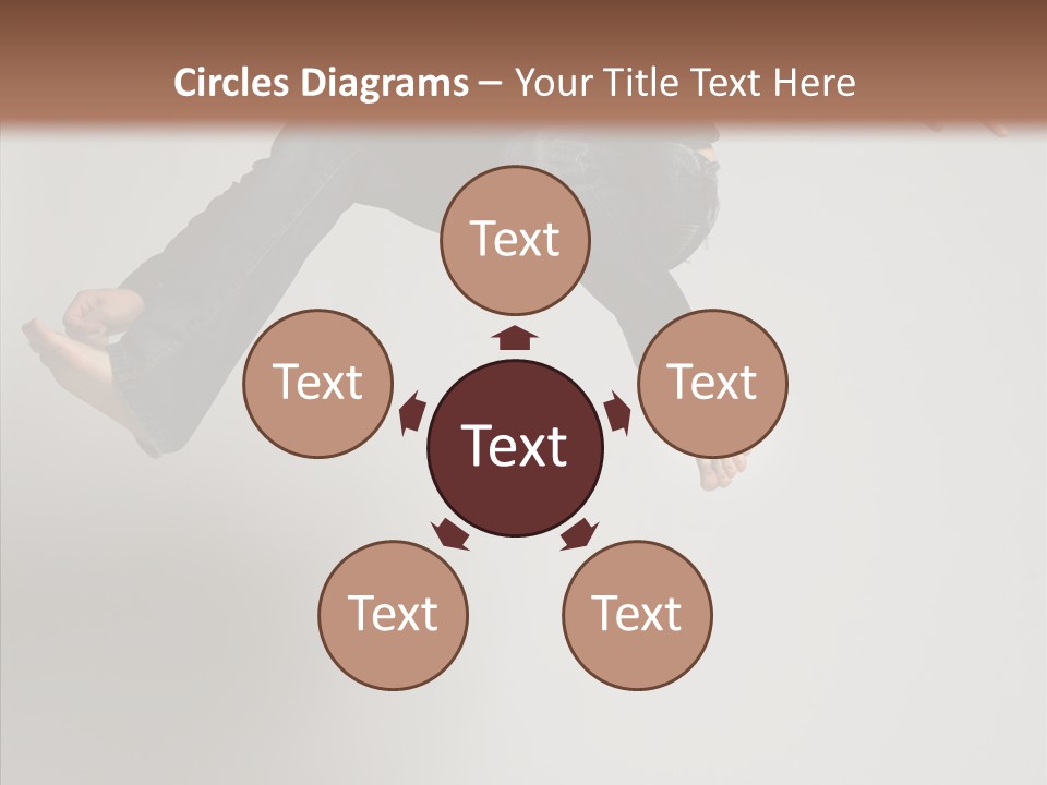 Looking Men Business PowerPoint Template