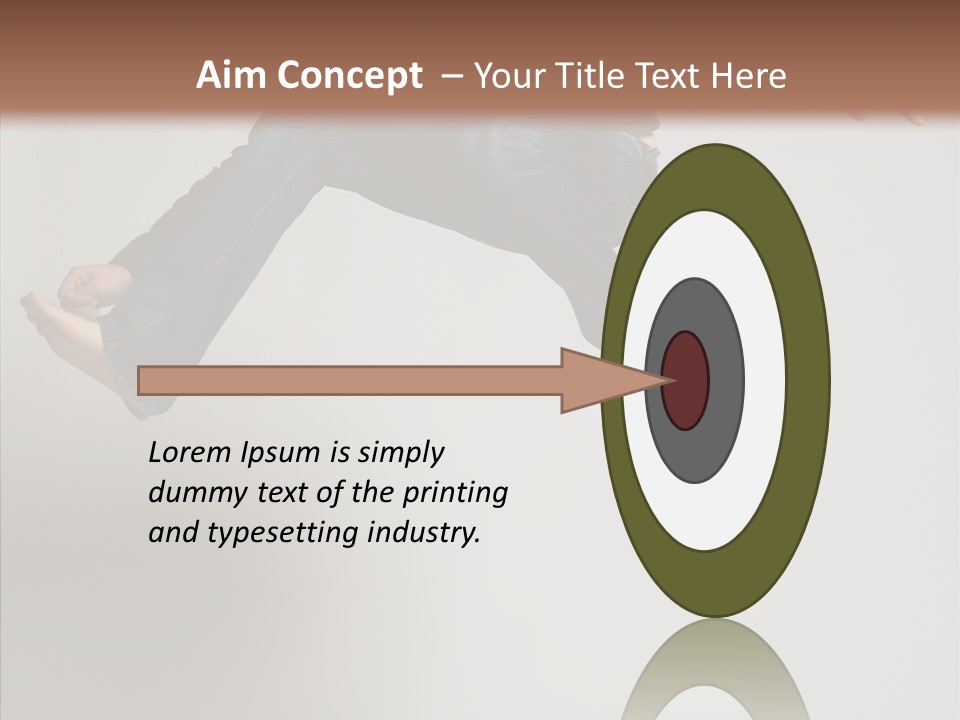 Looking Men Business PowerPoint Template