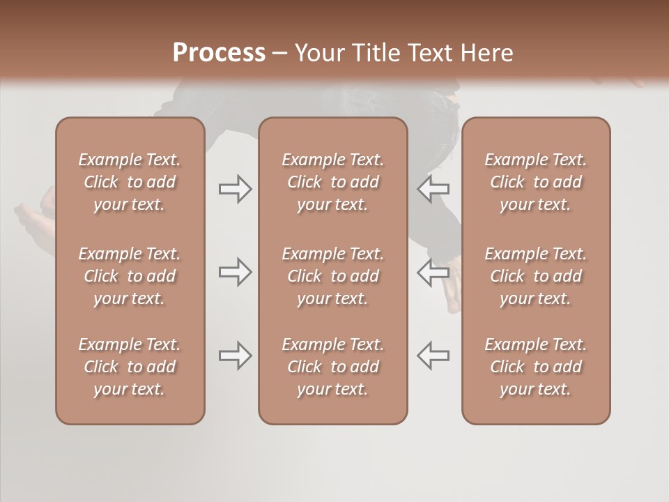 Looking Men Business PowerPoint Template