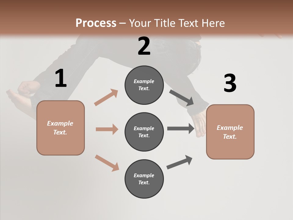 Looking Men Business PowerPoint Template
