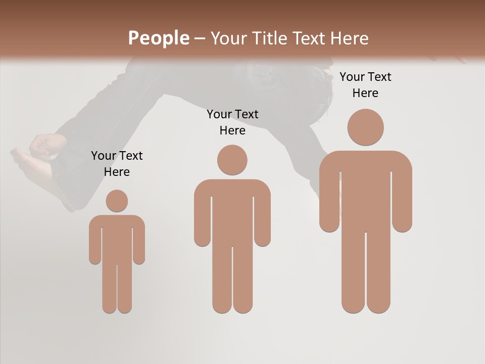 Looking Men Business PowerPoint Template