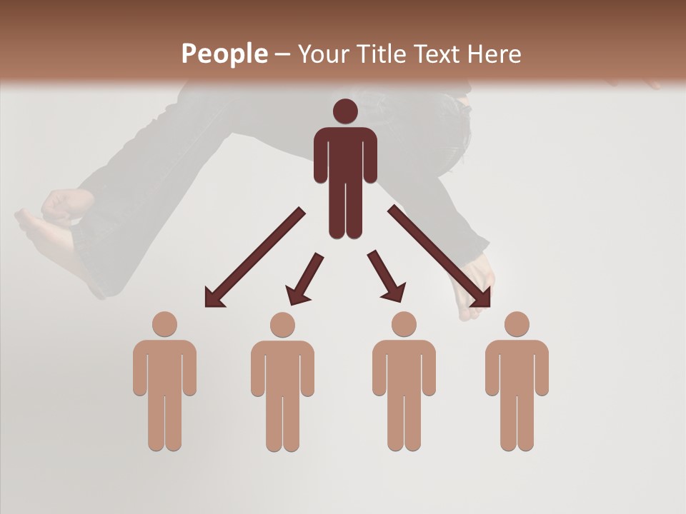 Looking Men Business PowerPoint Template