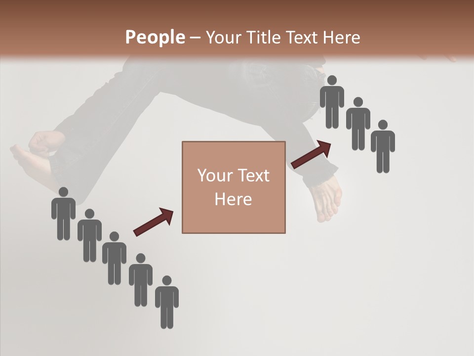 Looking Men Business PowerPoint Template