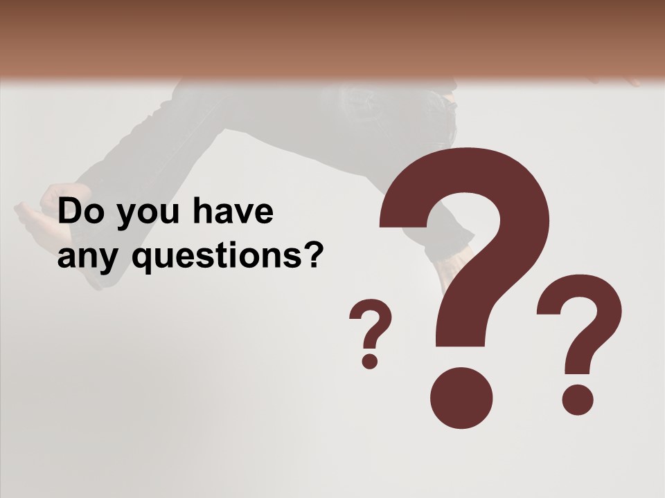 Looking Men Business PowerPoint Template