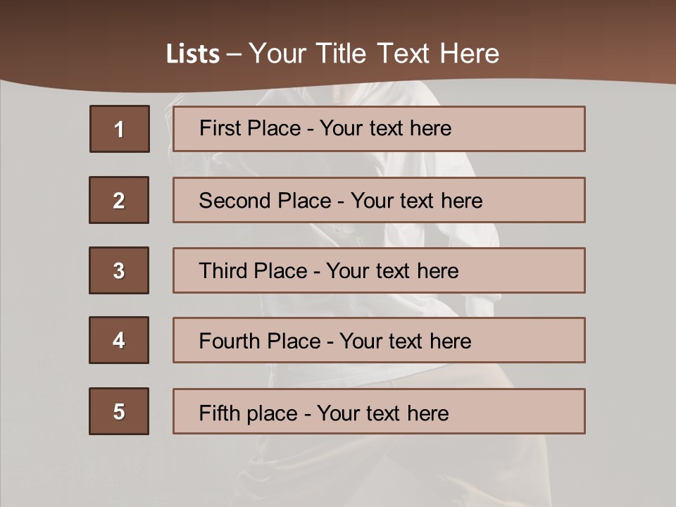 Teenager Break Rap PowerPoint Template