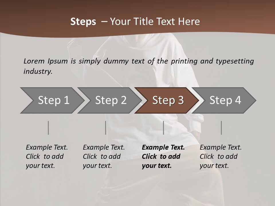 Teenager Break Rap PowerPoint Template