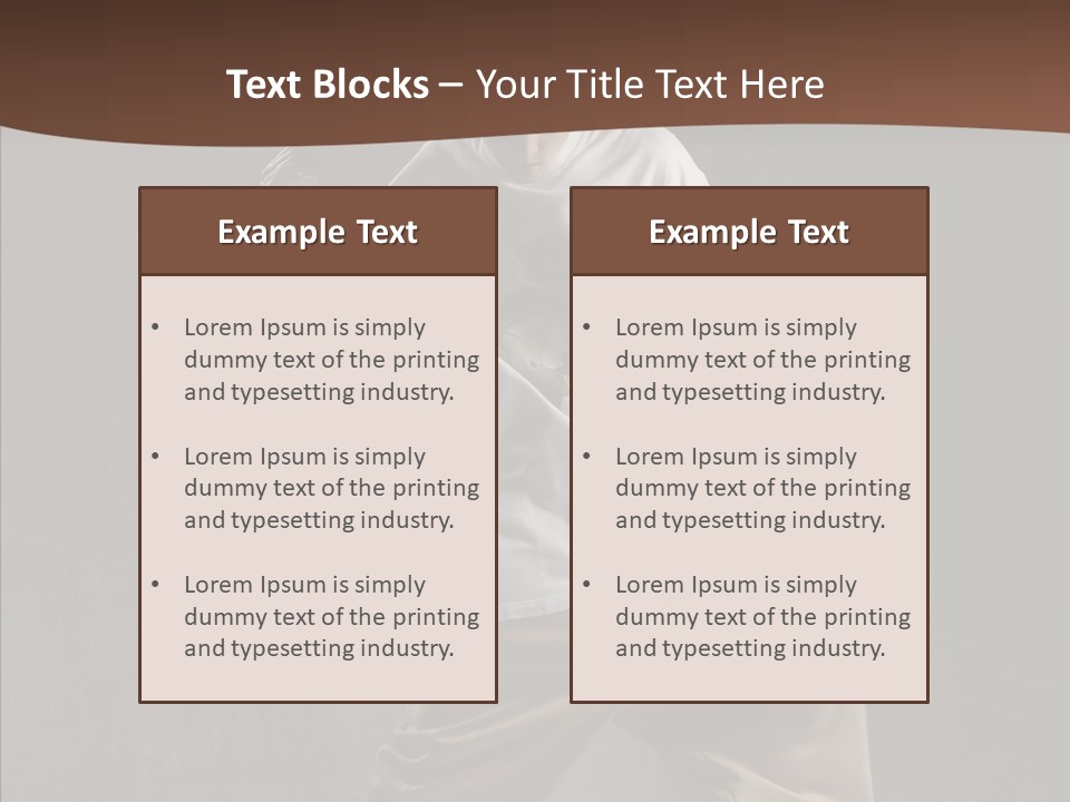 Teenager Break Rap PowerPoint Template