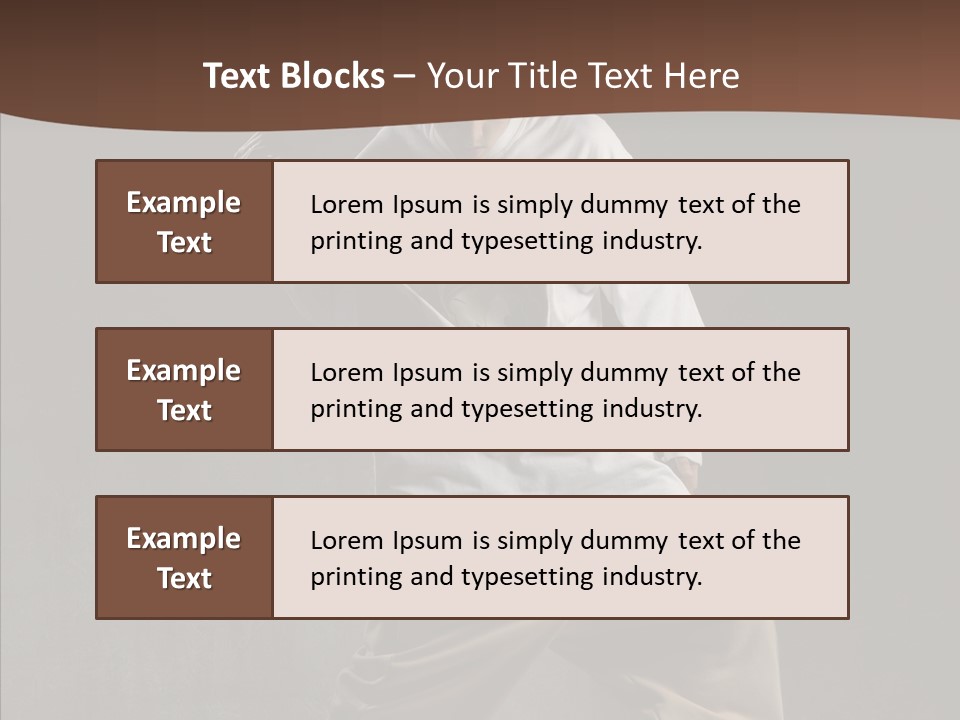 Teenager Break Rap PowerPoint Template