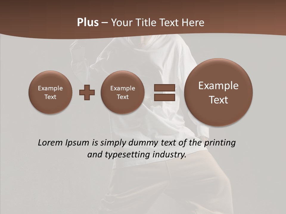 Teenager Break Rap PowerPoint Template