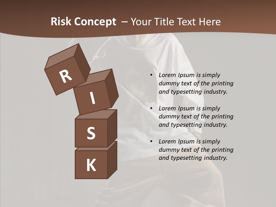 Teenager Break Rap PowerPoint Template