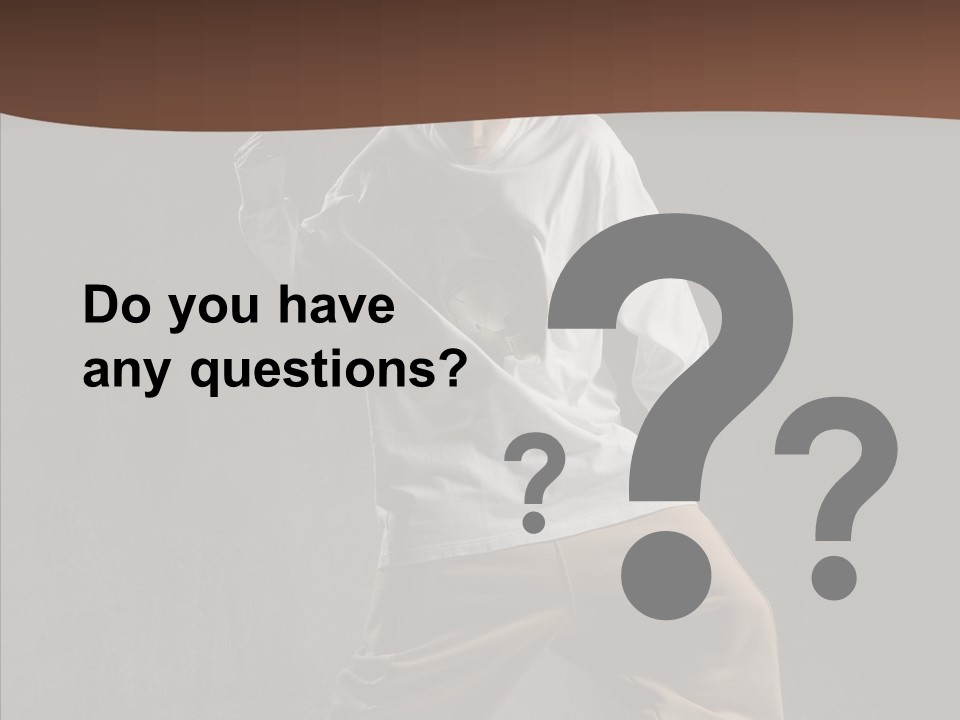 Teenager Break Rap PowerPoint Template