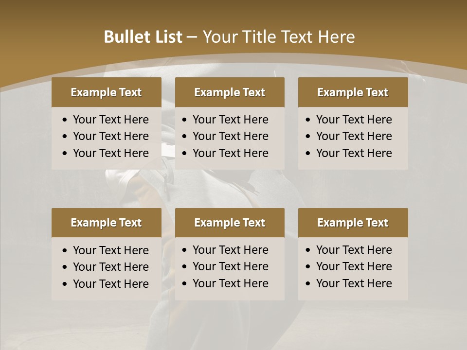Background Exercise  PowerPoint Template