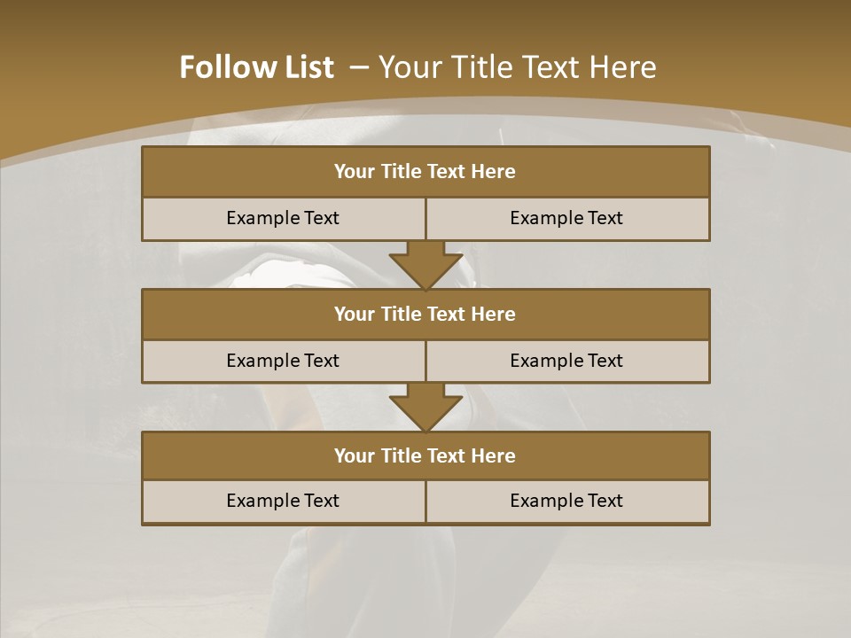 Background Exercise  PowerPoint Template