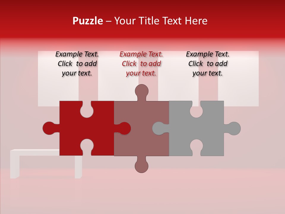 Spotlight Red Hanging PowerPoint Template