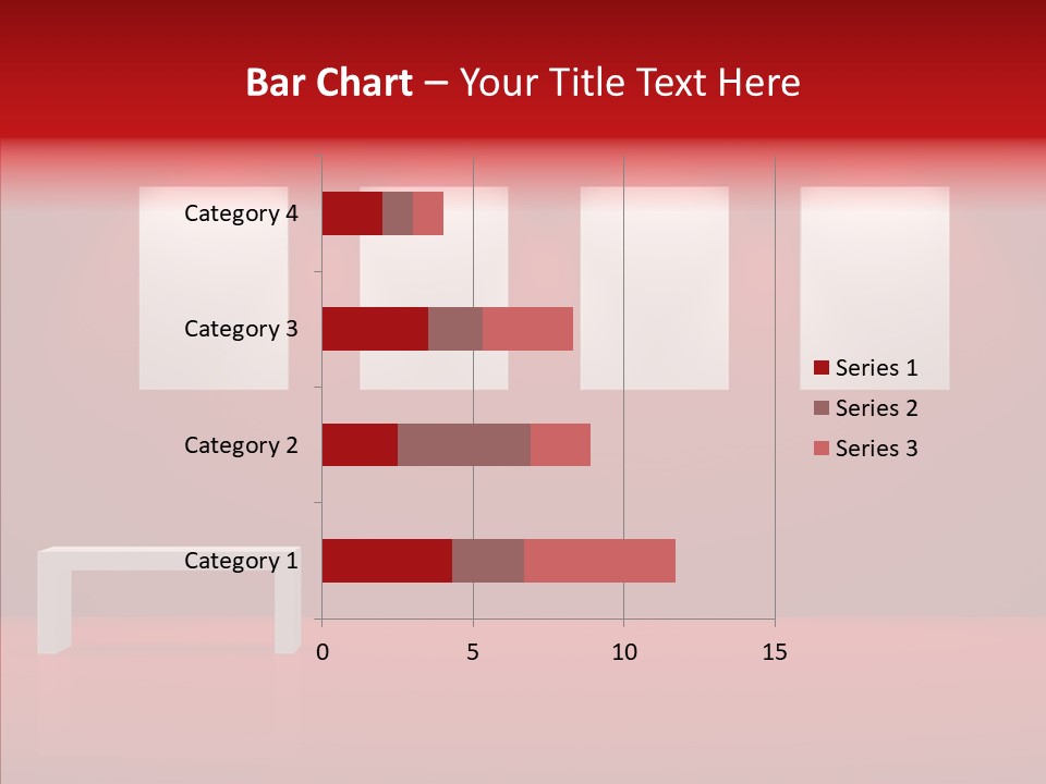 Spotlight Red Hanging PowerPoint Template