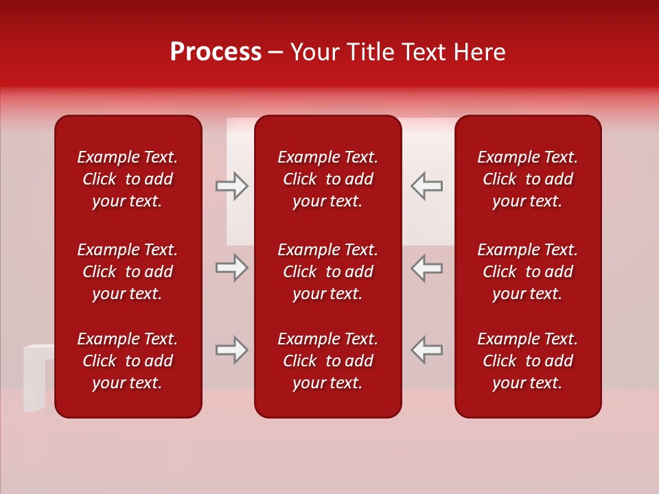Spotlight Red Hanging PowerPoint Template
