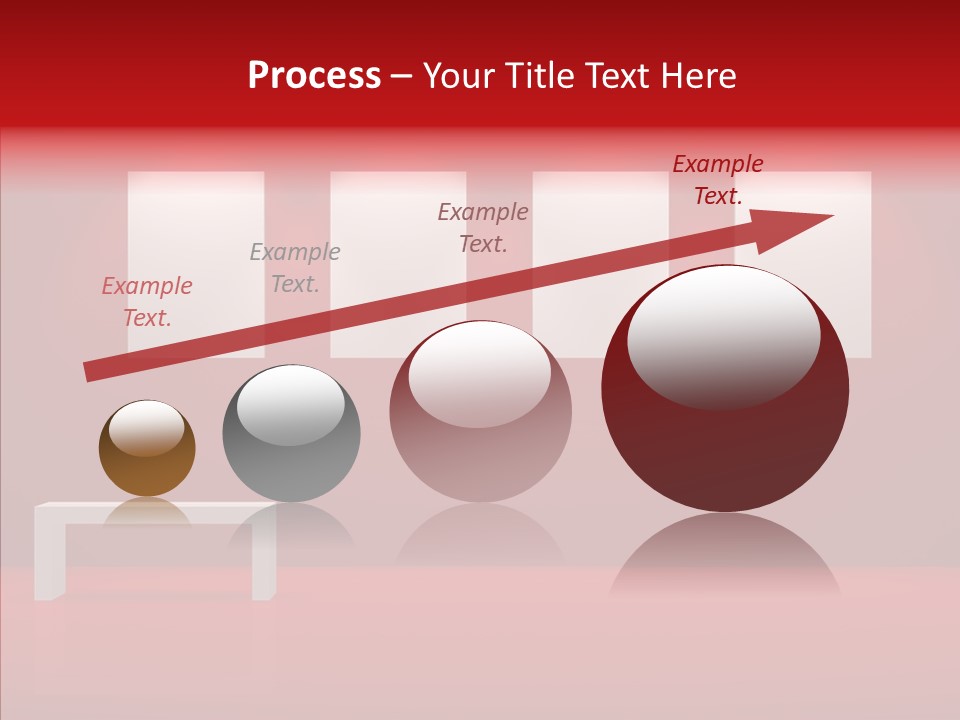 Spotlight Red Hanging PowerPoint Template