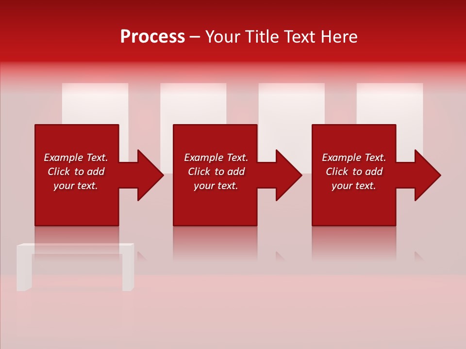Spotlight Red Hanging PowerPoint Template