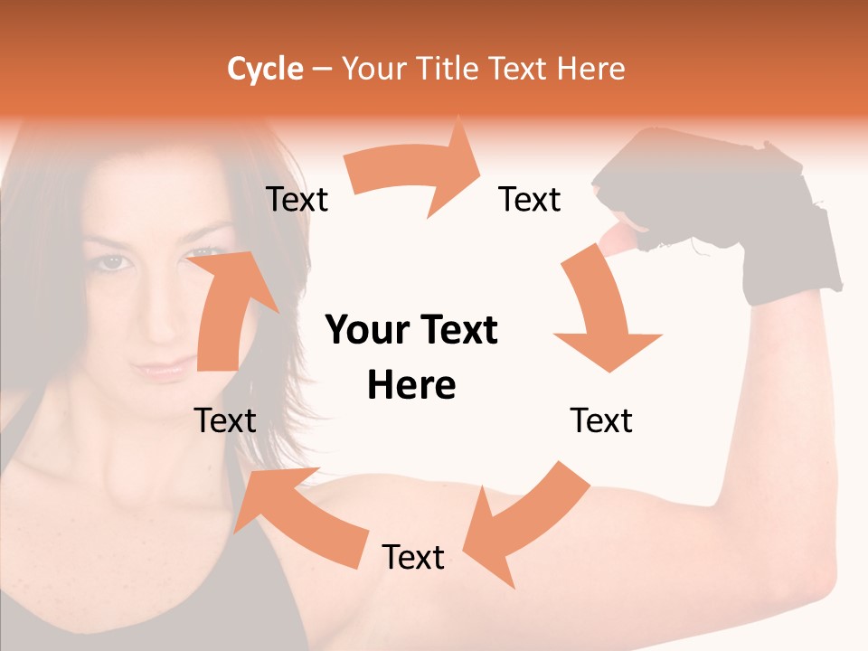 Biceps Body Full PowerPoint Template