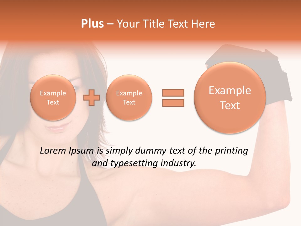 Biceps Body Full PowerPoint Template