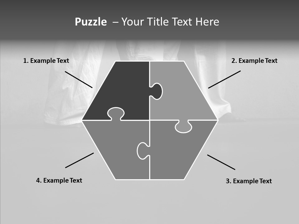 Aikido Hold Offense PowerPoint Template