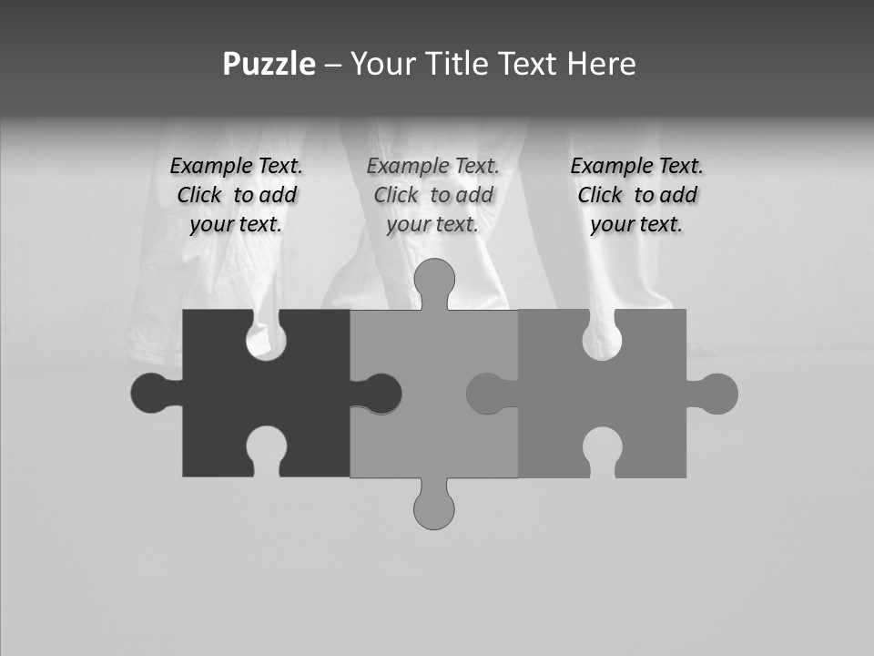 Aikido Hold Offense PowerPoint Template